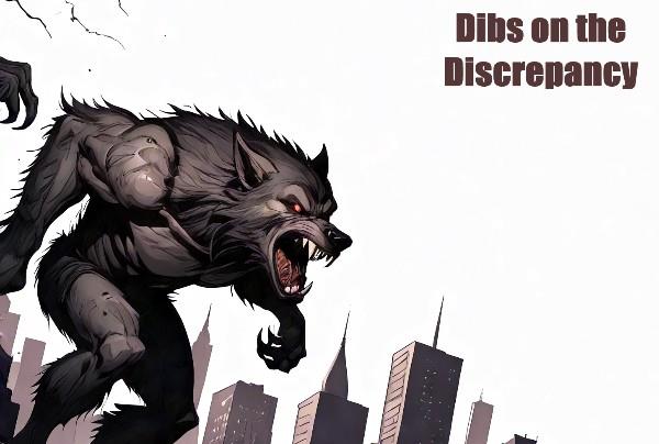 Dibs on the Discrepancy | A werewolf story